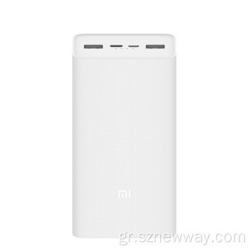 Αρχική Τράπεζα ισχύος Xiaomi 3 30000mAh Γρήγορη χρέωση